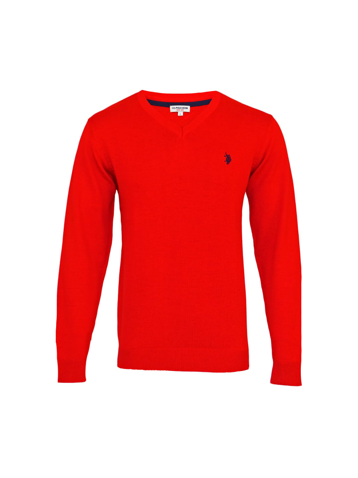

Пуловер U.S. Polo Assn., красный