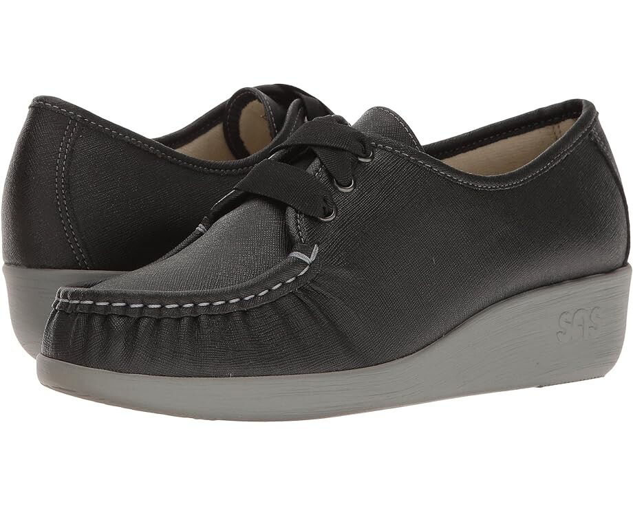 

Оксфорды SAS Bounce Lace Up Comfort Moc, цвет Raven
