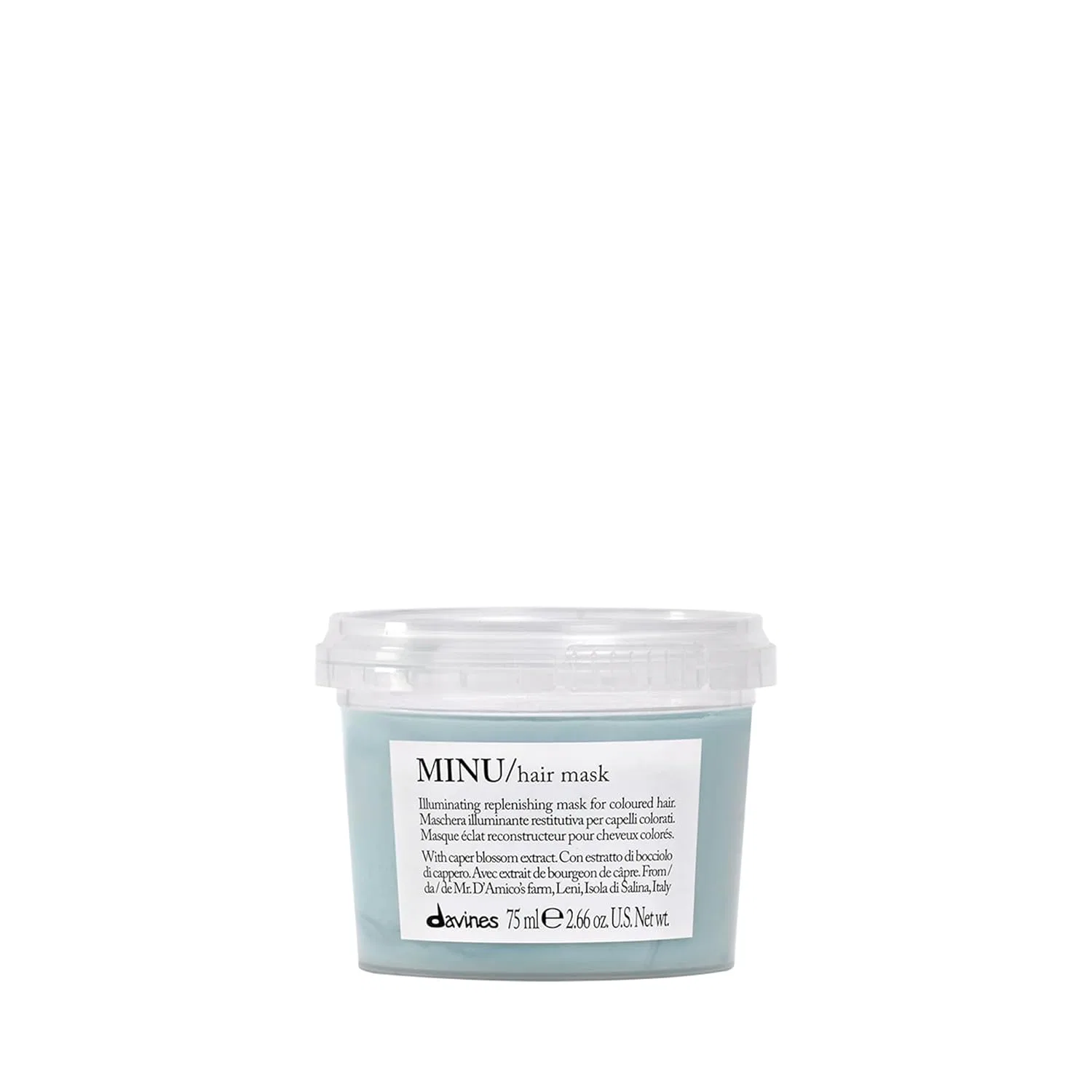 Маска для волос davines Minu Davines, дорожный формат 75 мл Davines