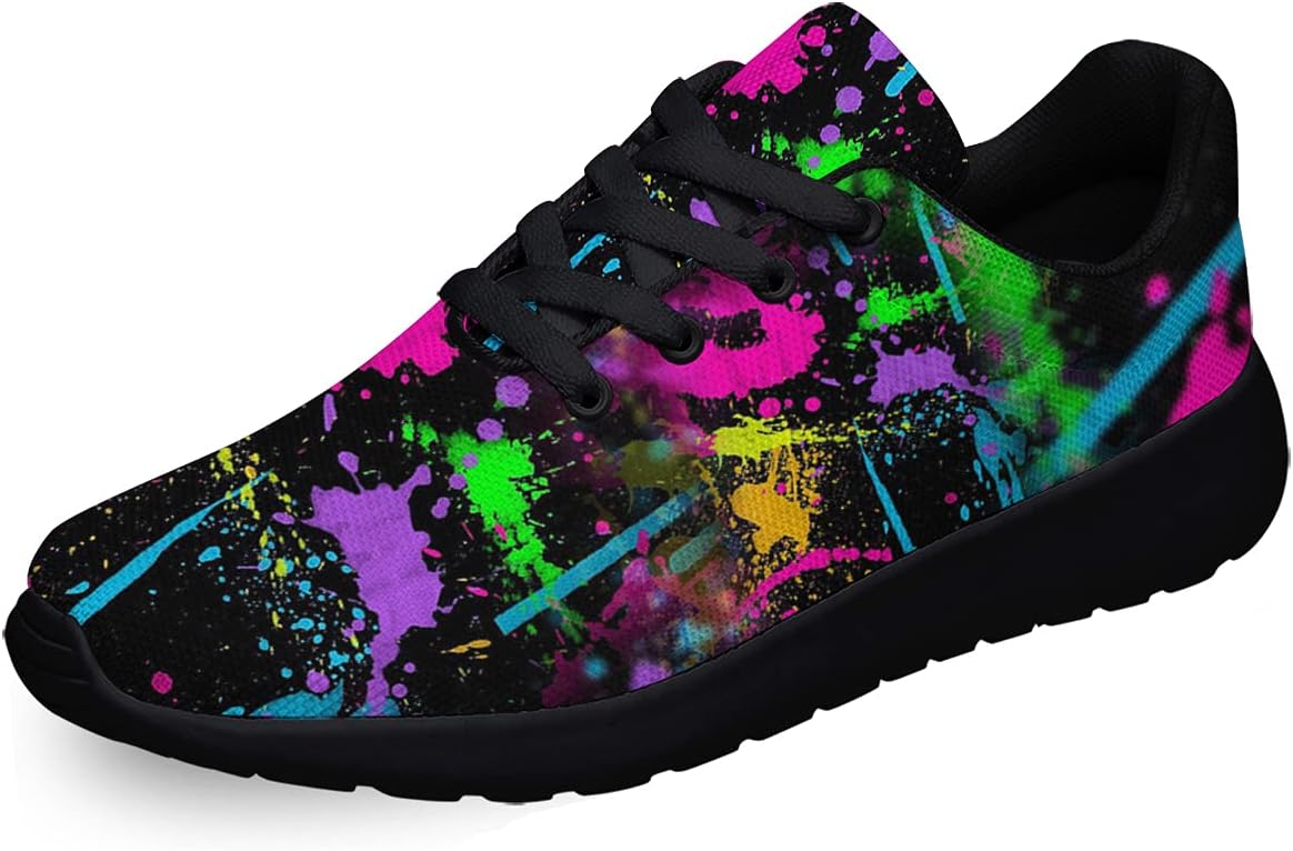 

Кроссовки Sonzj-II для женщин и мужчин, спортивная мода с неоновыми пятнами краски, стильные кроссовки для девочек, мальчиков, для занятий в спортзале, прогулок, походов, бега, путешествий и не только