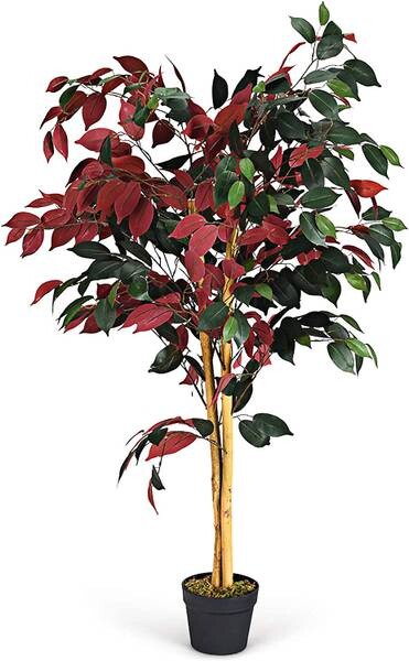 

Декоративное растение COSTWAY 120cm Kunstbaum, зеленый