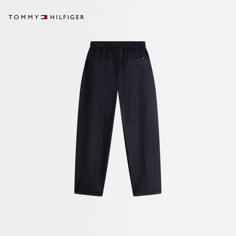 Tommy Hilfiger Женские джинсы, синие, модель 1AP, узкие, зауженные — фото 4