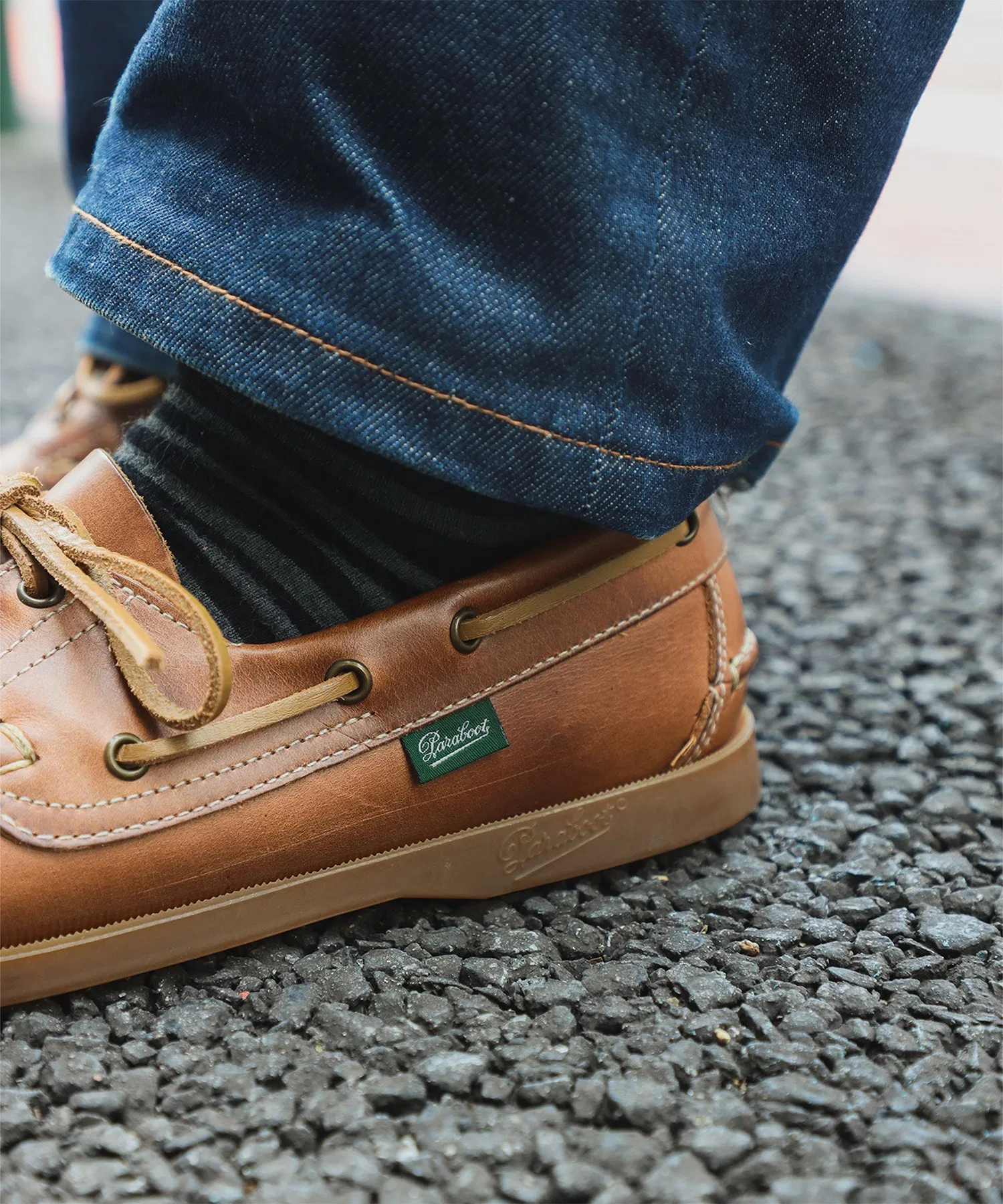 Paraboot × BEAMS F / Эксклюзивные кожаные туфли BARTH Chromexcel — фото 2