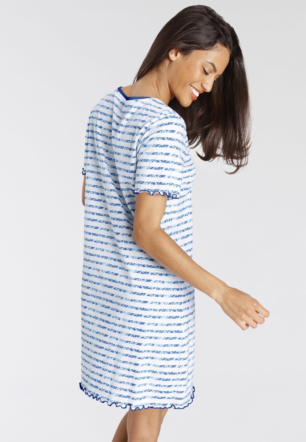 

Ночная рубашка SLEEPSHIRT LASCANA, синий