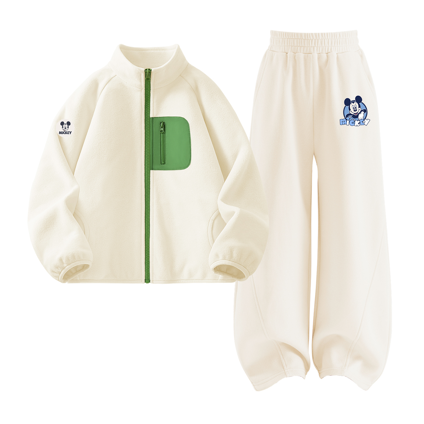 

Детская повседневная спортивная одежда Disney, слоновая кость