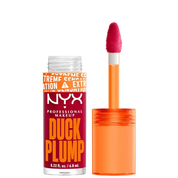 

Блеск для объема губ duck plump Nyx Professional Makeup, цвет hall of flame