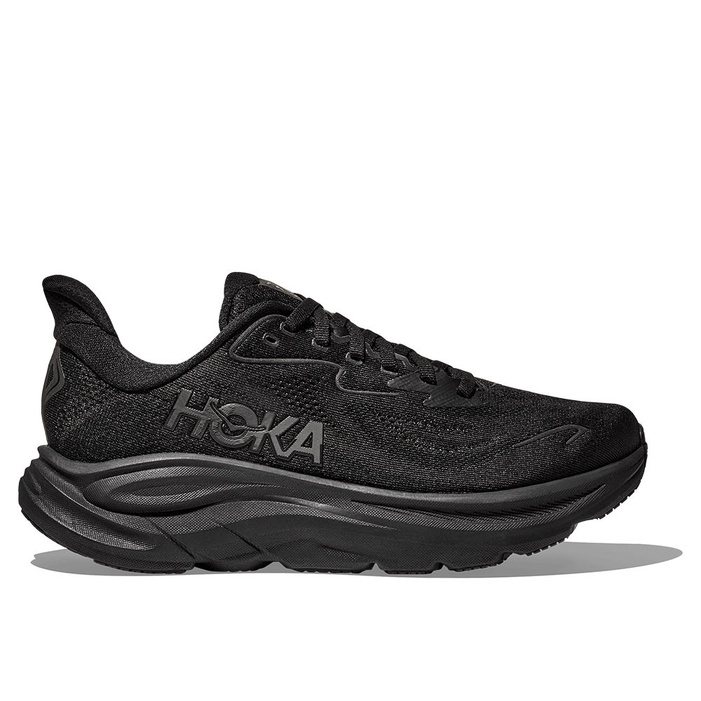Беговые кроссовки Hoka Clifton 10 (мужские), Black/Black — фото 4