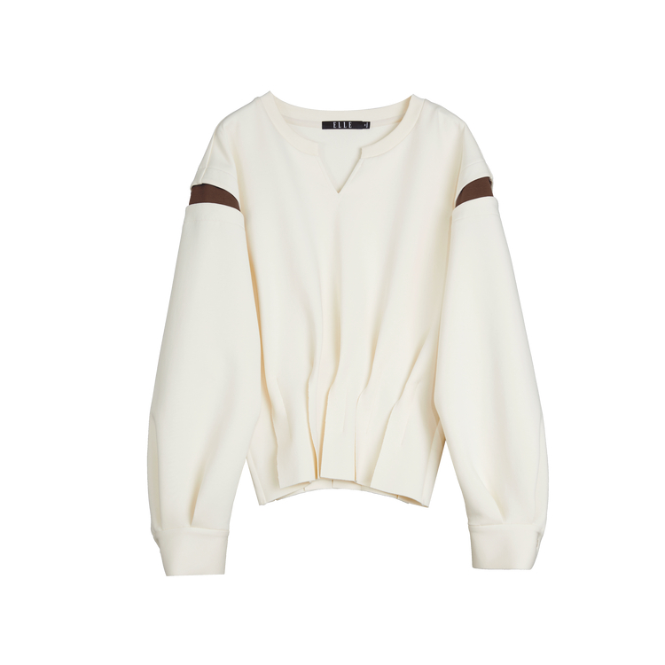 

ELLE Свитшот Women's Beige Yellow, Желтый, ELLE Свитшот Women's Beige Yellow