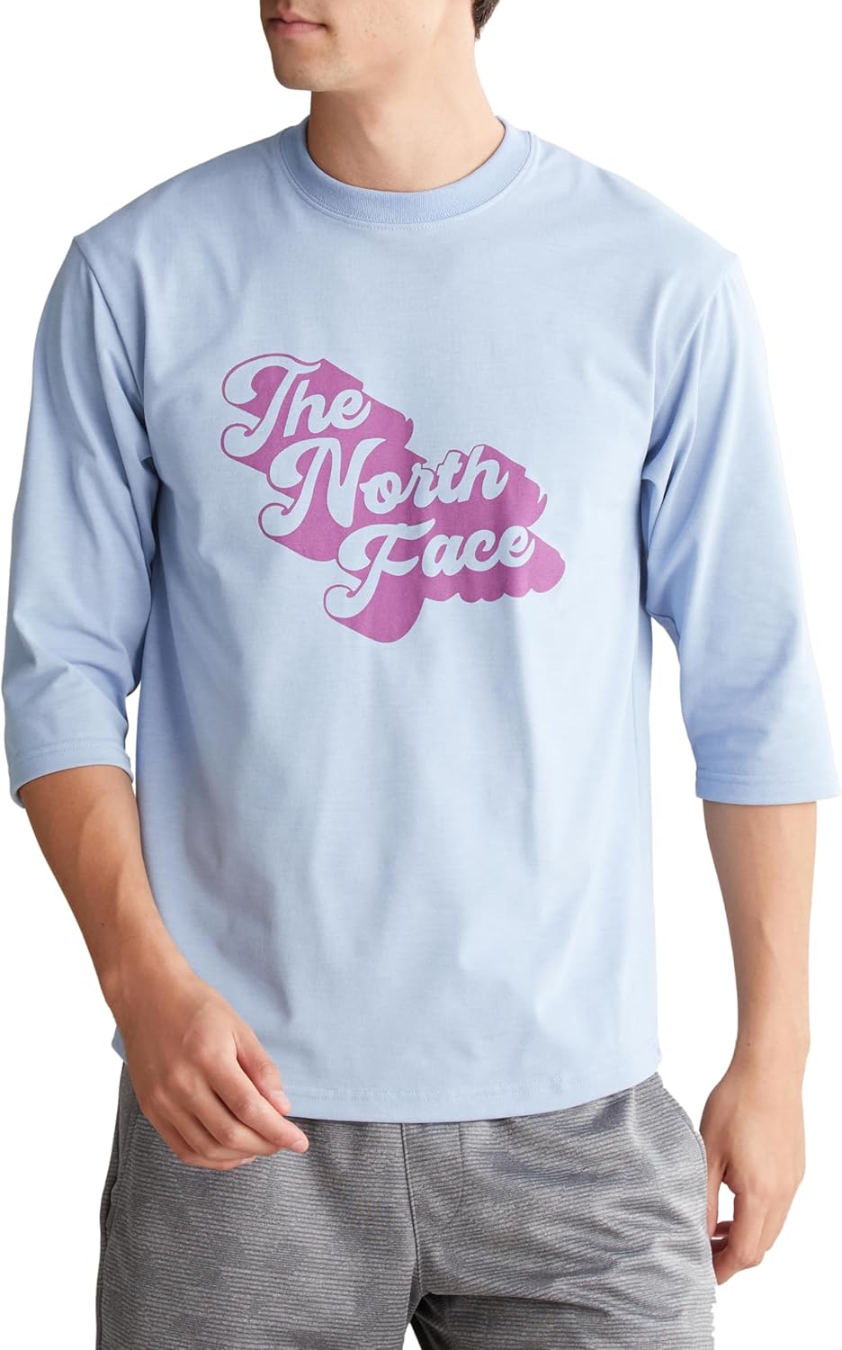 

Футболка с коротким рукавом THE NORTH FACE, Free Run Sun Shield BB Tee, унисекс, для взрослых, NT32491, синий/стальной