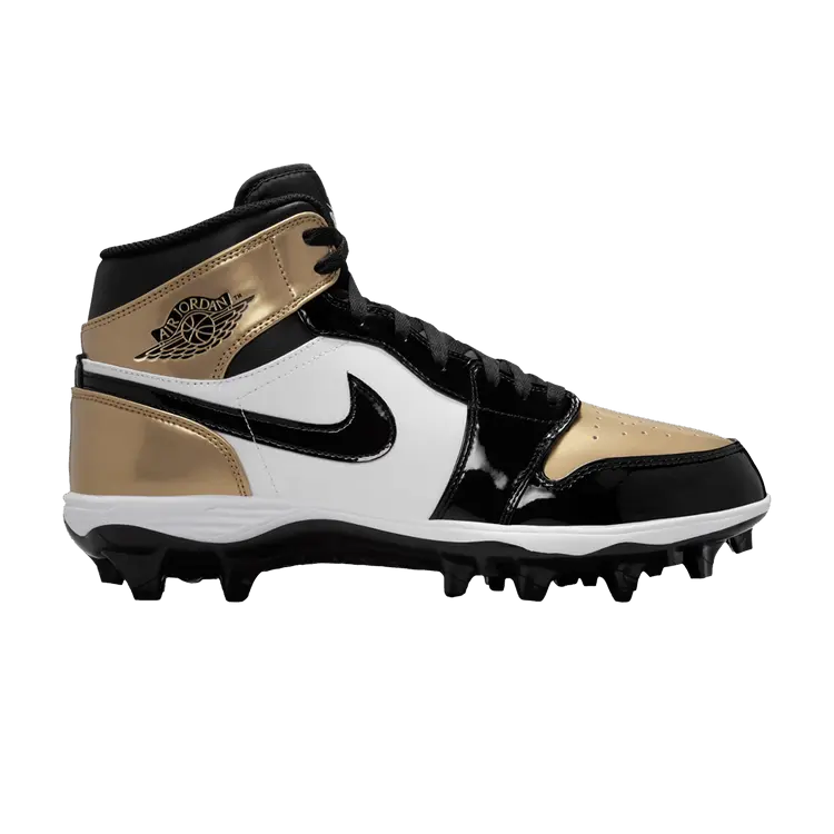 

Бутсы Air Jordan Jordan 1 Mid TD Cleat 'Gold Toe', золотой