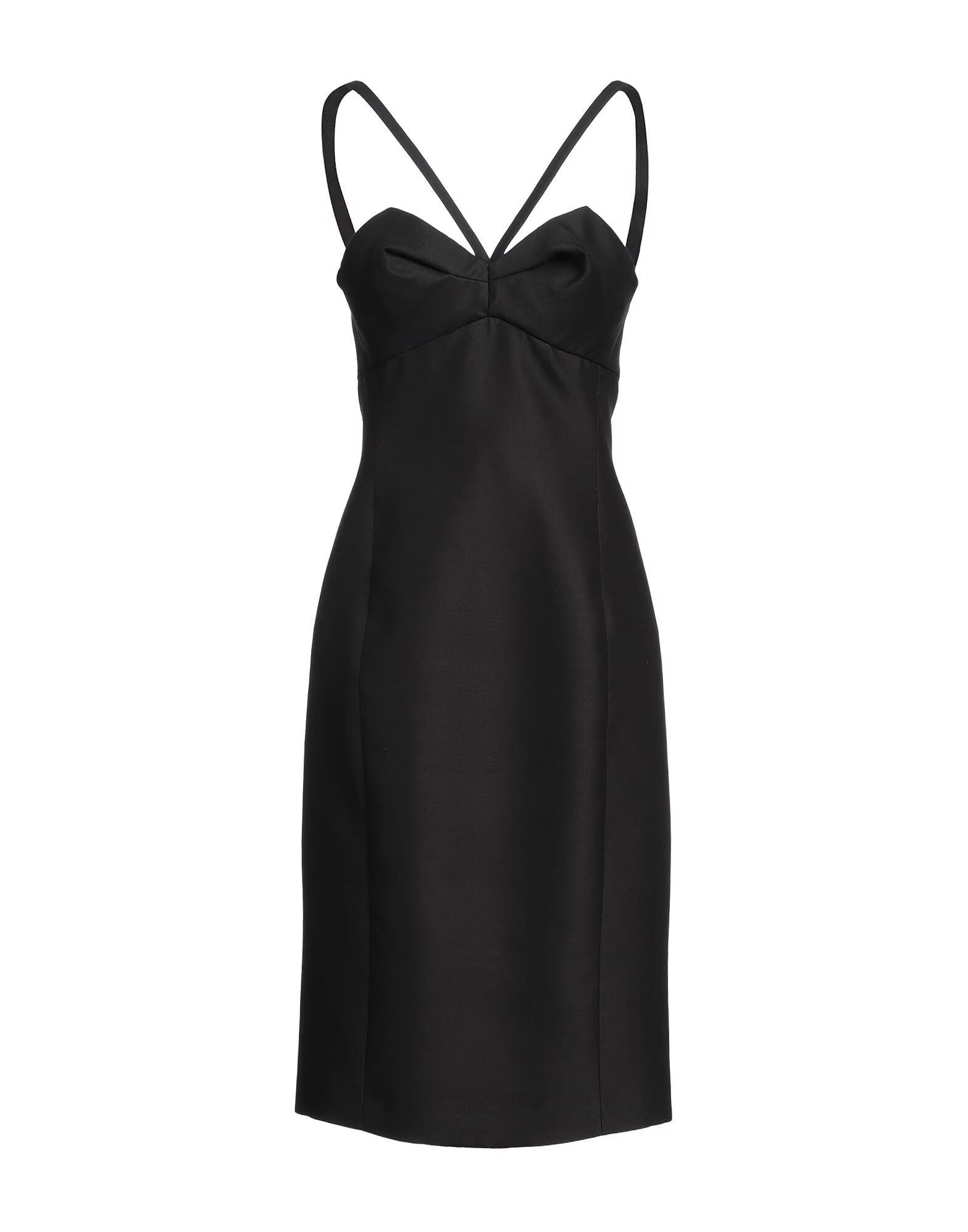 

Платье миди Versace, черный