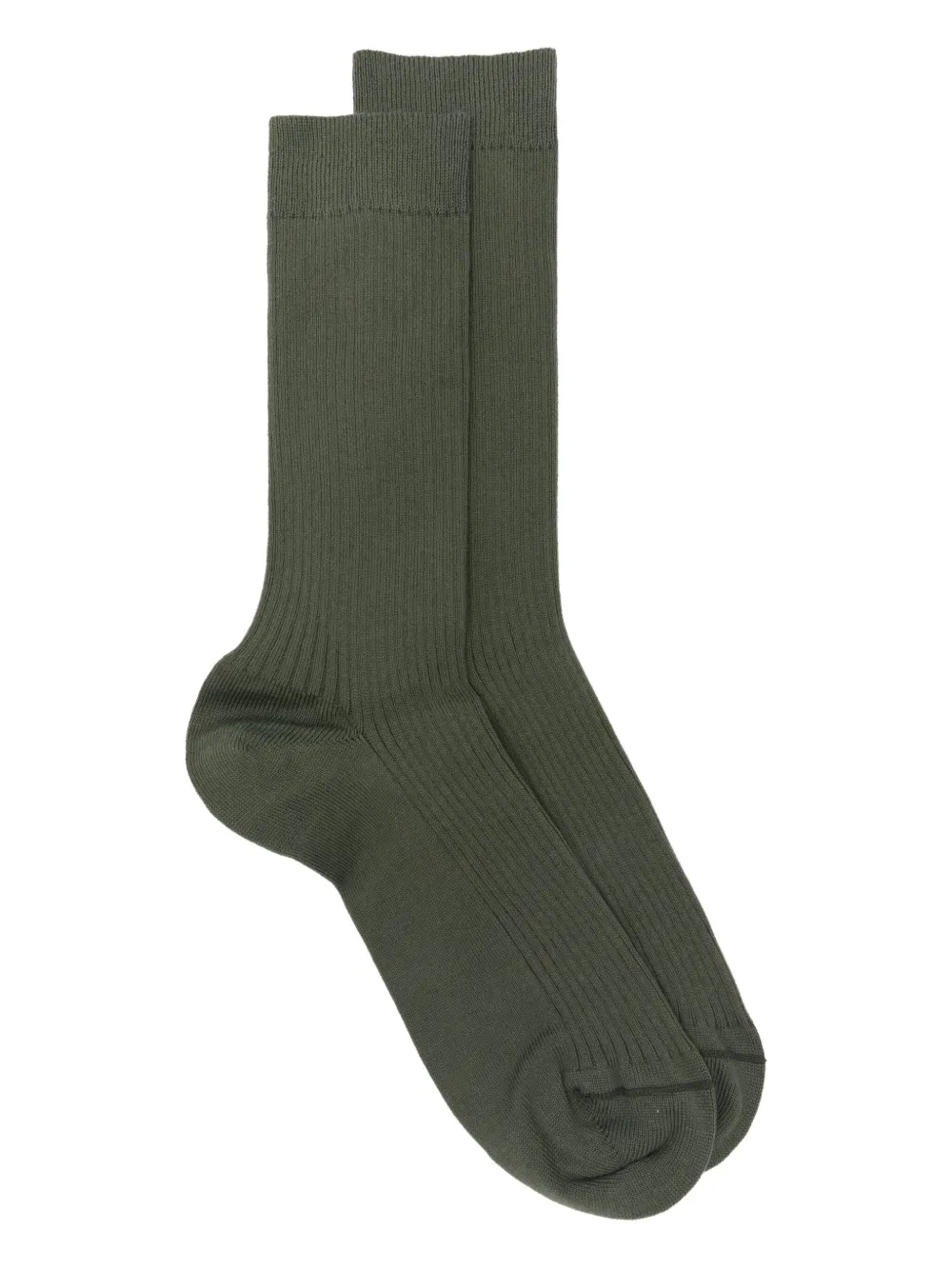 

Рифленые носки Sunspel, зеленый