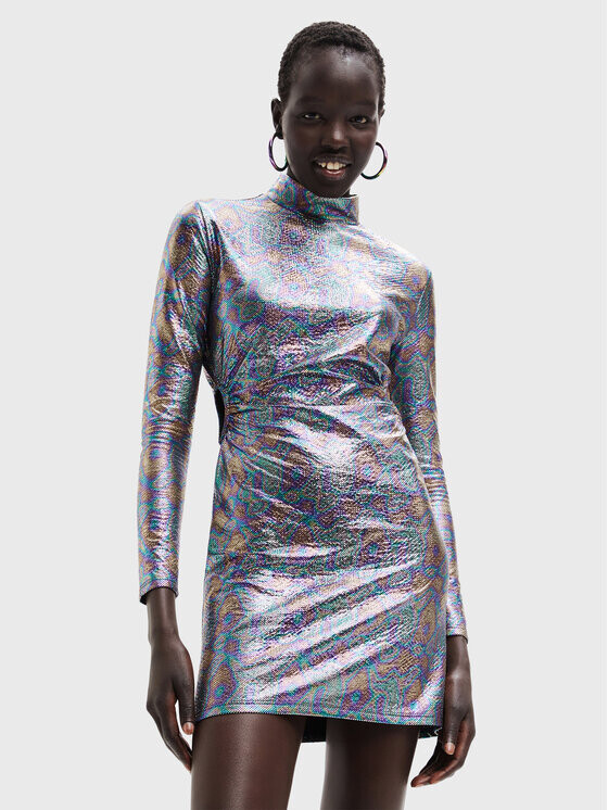 

Коктейльное платье узкого кроя Desigual, мультиколор