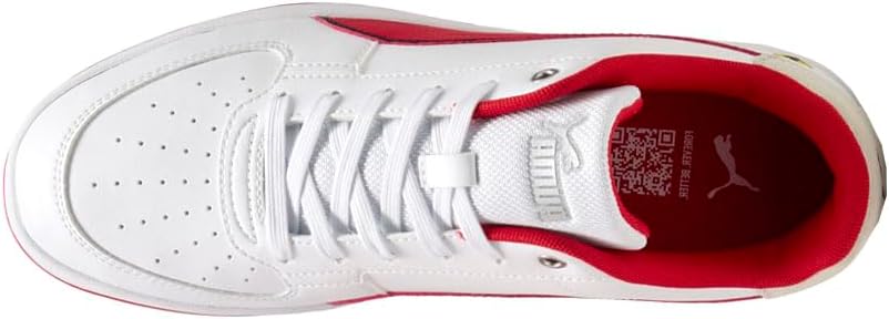 Мужские кроссовки PUMA Scuderia Ferrari X Caven 2.0 с шнуровкой для повседневной носки - черные — фото 4