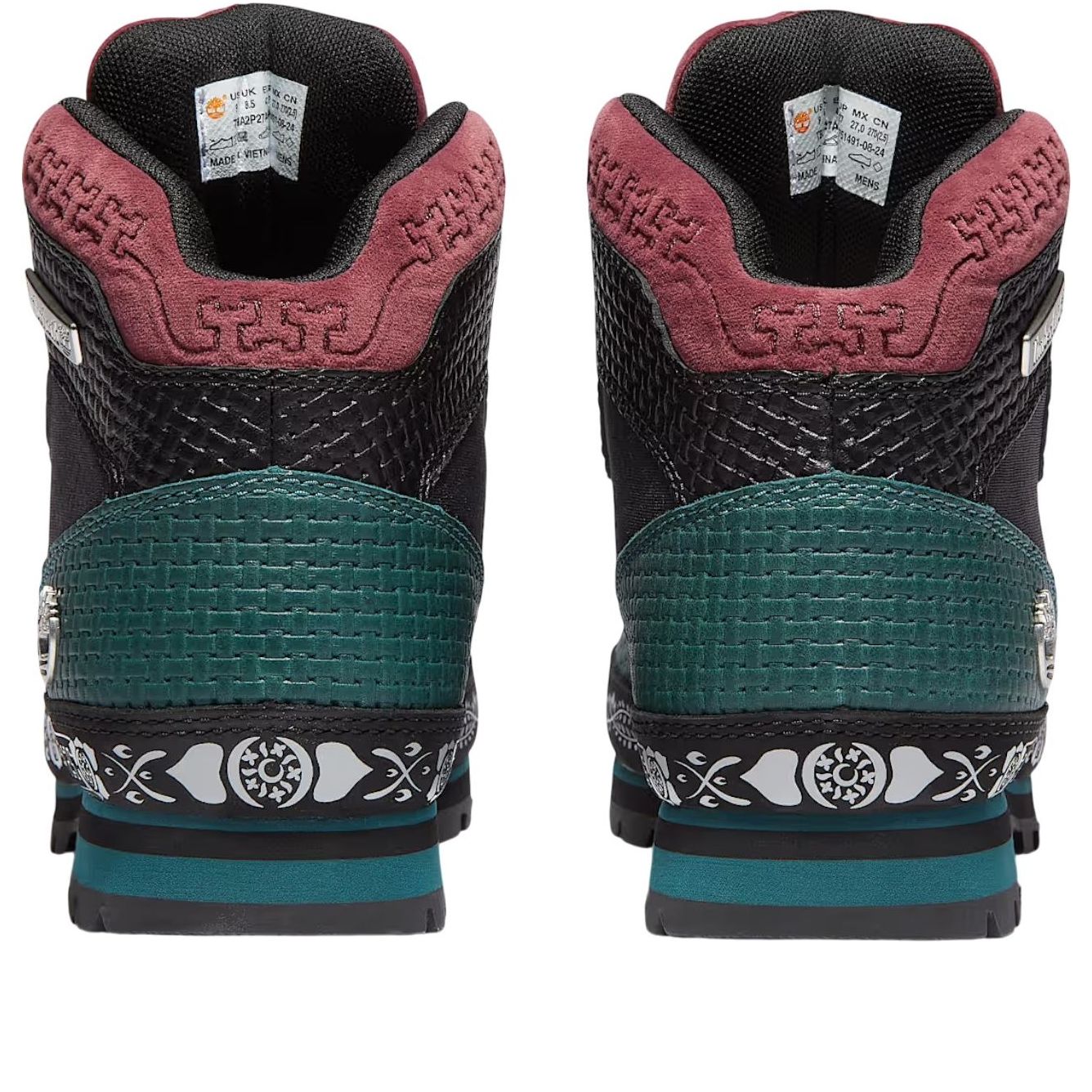 Timberland Euro Hiker Mid 'Dia de los Muertos Teal' — фото 4