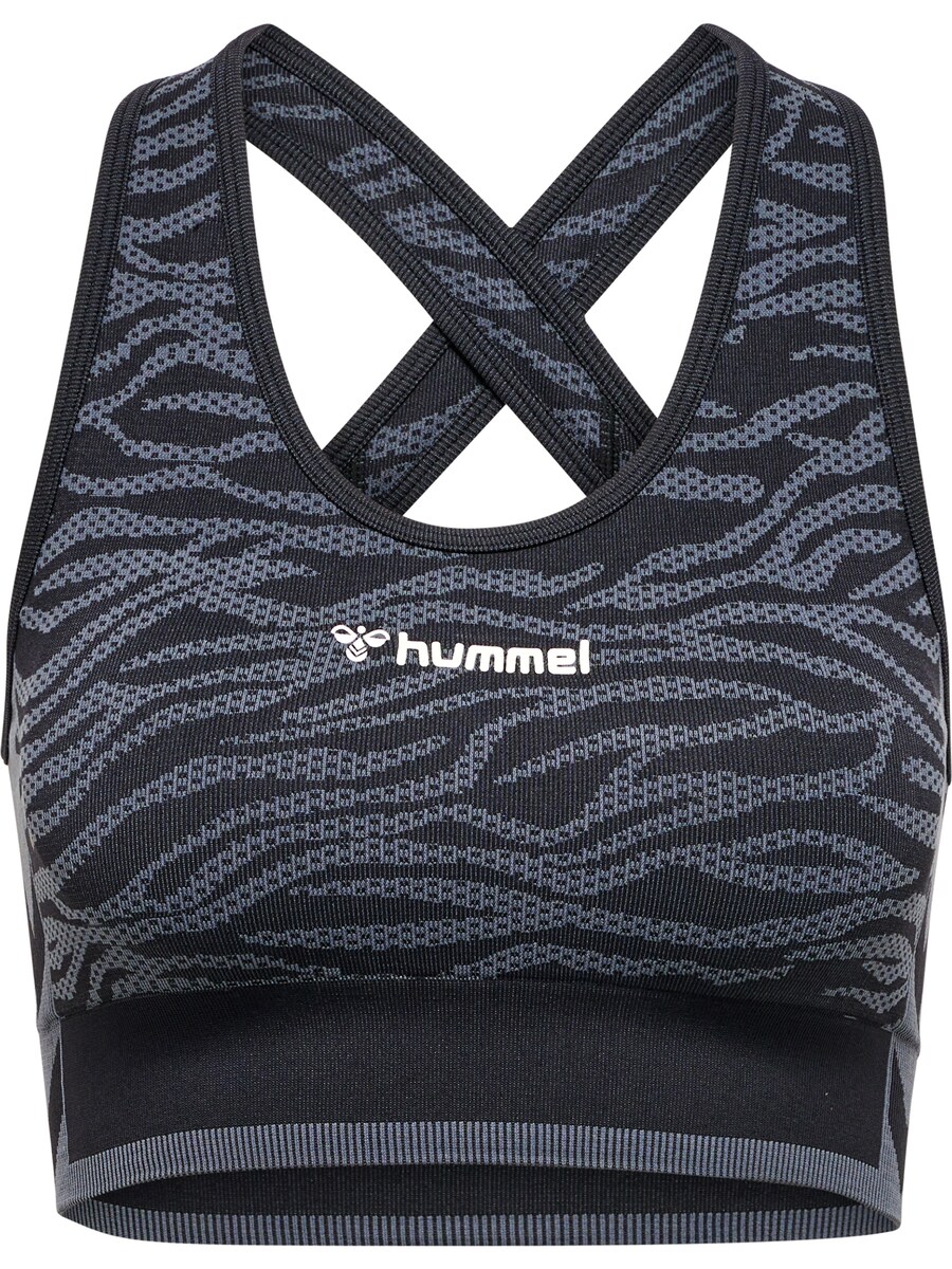 

Спортивный бюстгальтер-бралетт Hummel MT Saga, цвет Anthracite/Basalt grey