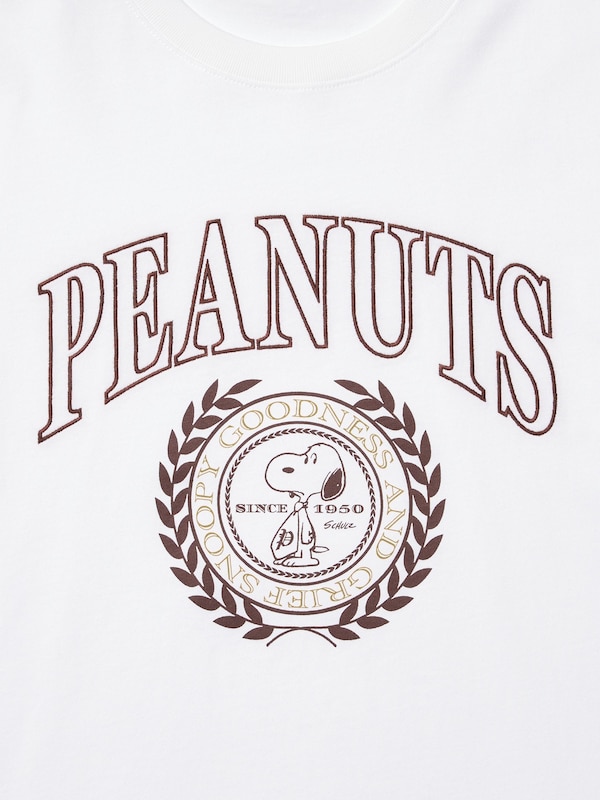 Футболка UT с графикой Peanuts Uniqlo, 00 white — фото 4
