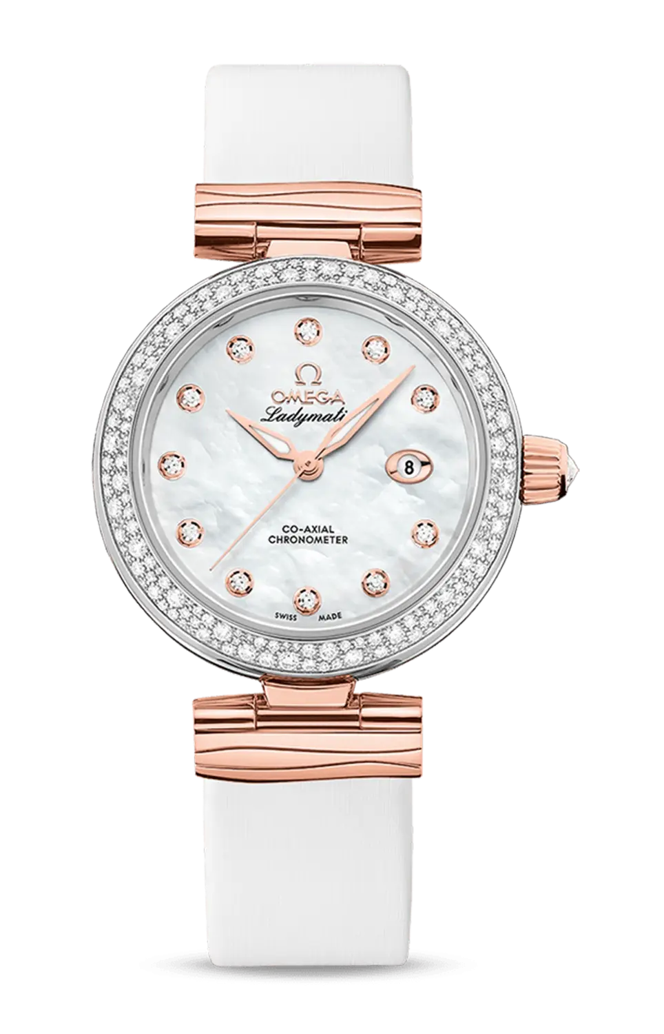 

Часы ladymatic co axial sedna gold Omega