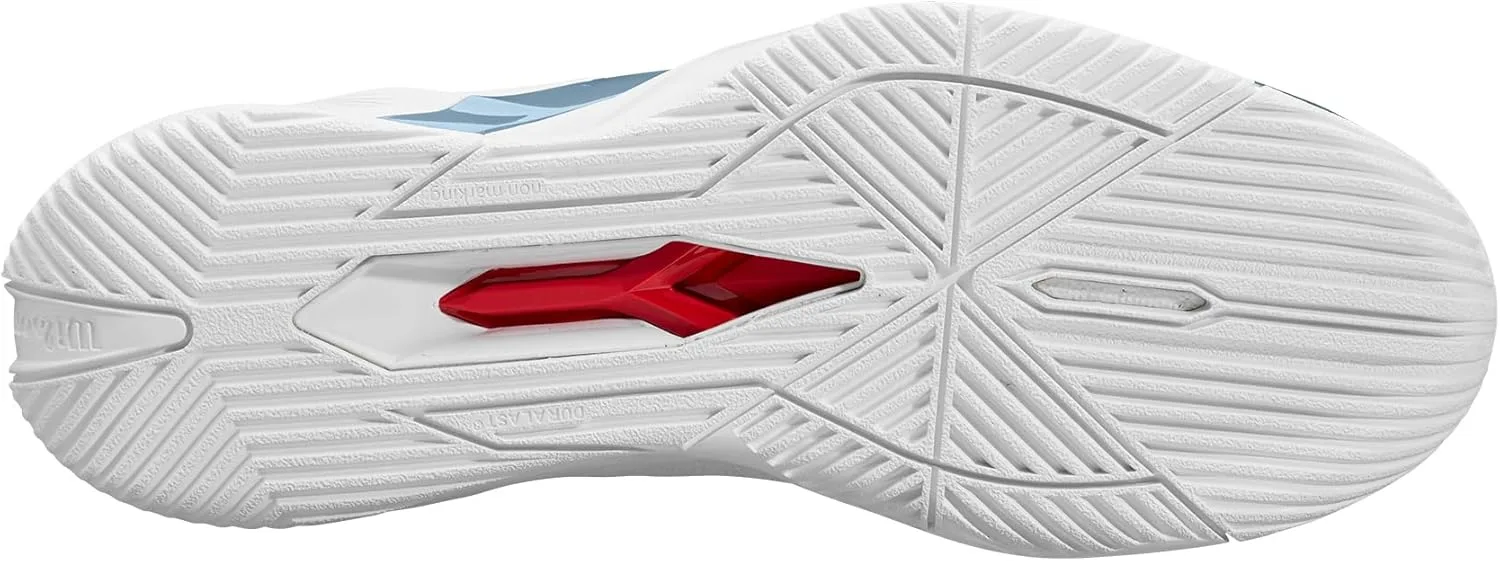 Мужские теннисные кроссовки Wilson Rush Pro Extra Duty, белый/синий — фото 3