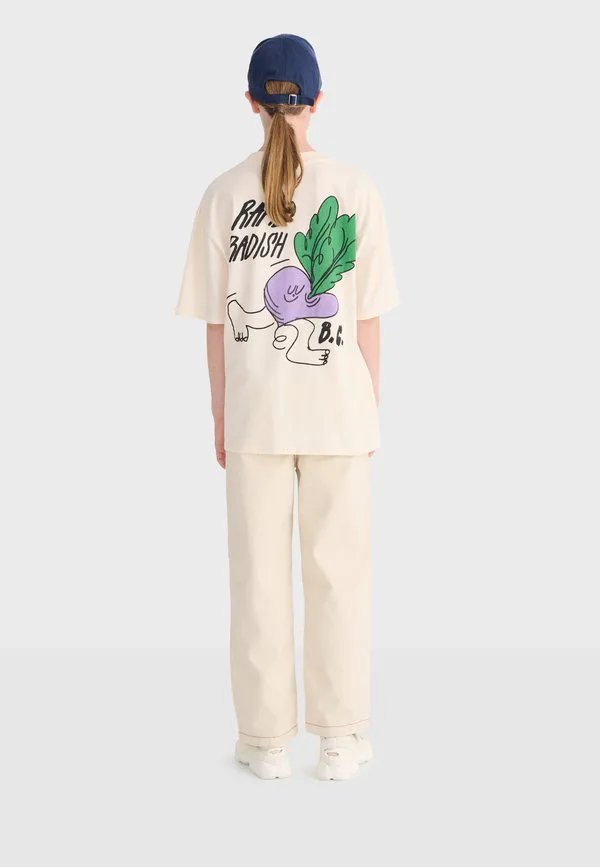 Футболка унисекс с принтом «радуга» от rapid Bobo Choses, Off White — фото 3