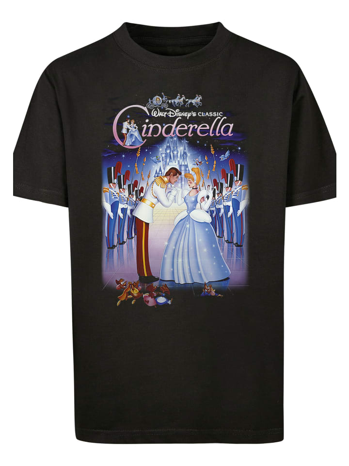 

Футболка F4NT4STIC Disney Cinderella Aschenputtel Collage Poster, черный