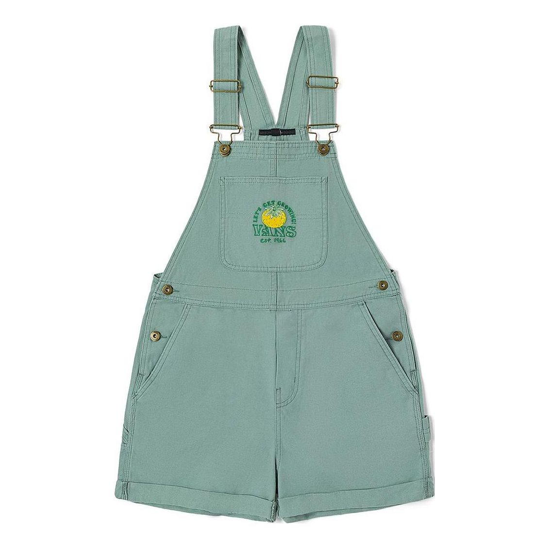 

Рубашка (WMNS) Vans Growth Garden Shortall Chinois 'Green'