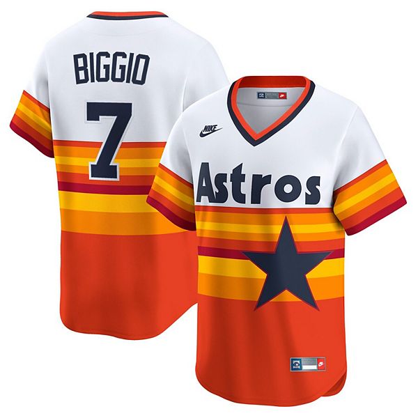 

Мужская белая бейсболка Houston Astros Craig Biggio Cooperstown Collection Nike