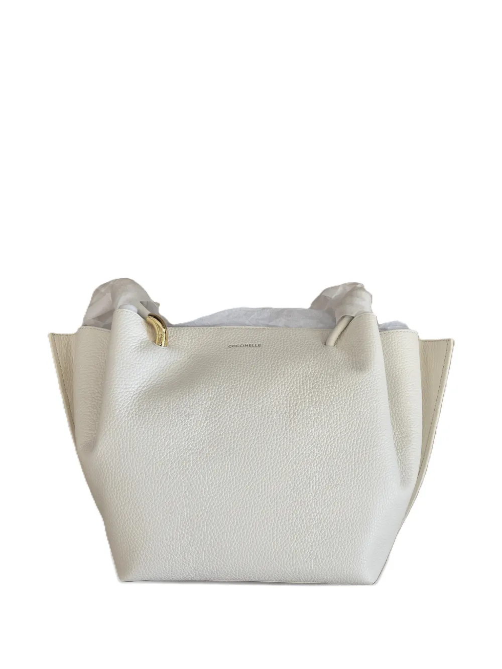

Сумка-тоут с кольцевой ручкой Coccinelle, белый