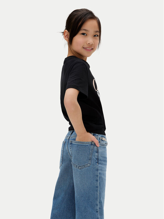 Джинсы wide leg IG0IG02985 M Calvin Klein Jeans, синий — фото 4