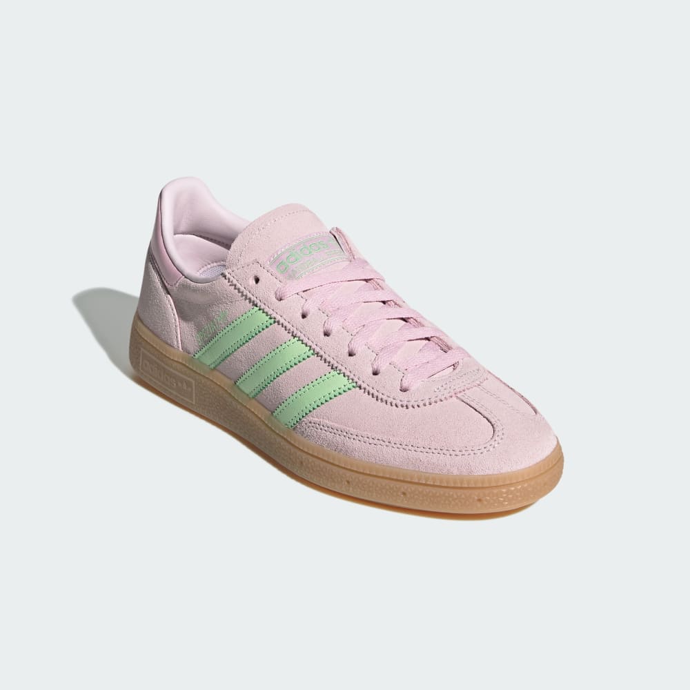 Кроссовки Adidas Handball Spezial Shoes, цвет Almost Pink/Semi Green Spark/Clear Pink — фото 4