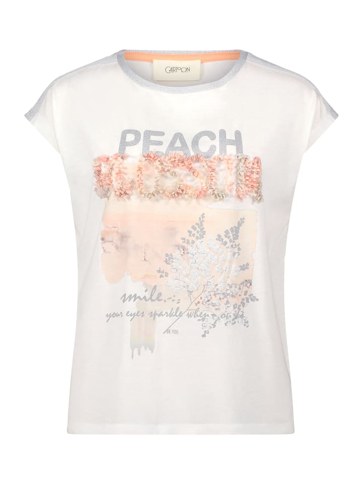

Футболка CARTOON, цвет patch cream/rosé