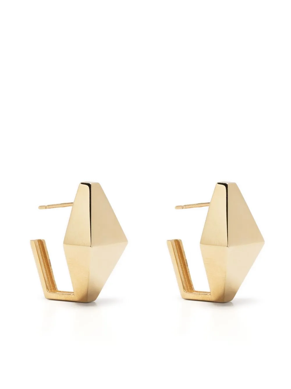 

Серьги Deco Rombo из желтого золота Aliita, золотой