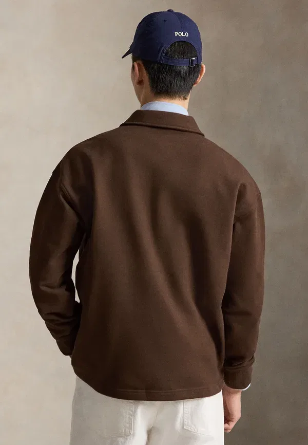 Толстовка Relaxed Fit Logo Fleece Polo Ralph Lauren, мускатный коричневый — фото 3