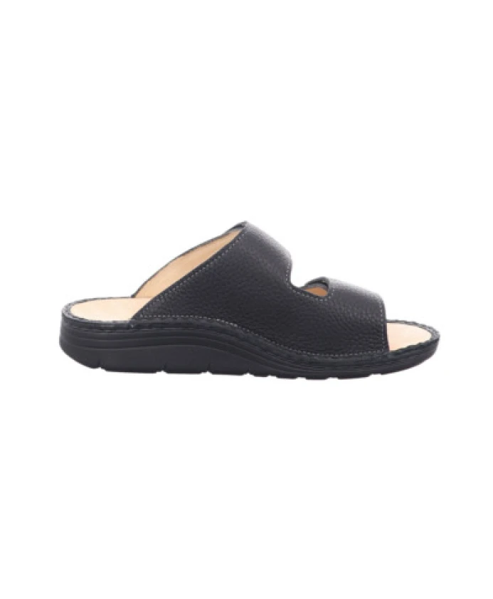 

Удобные мужские сандалии черного цвета. Finn Comfort, черный