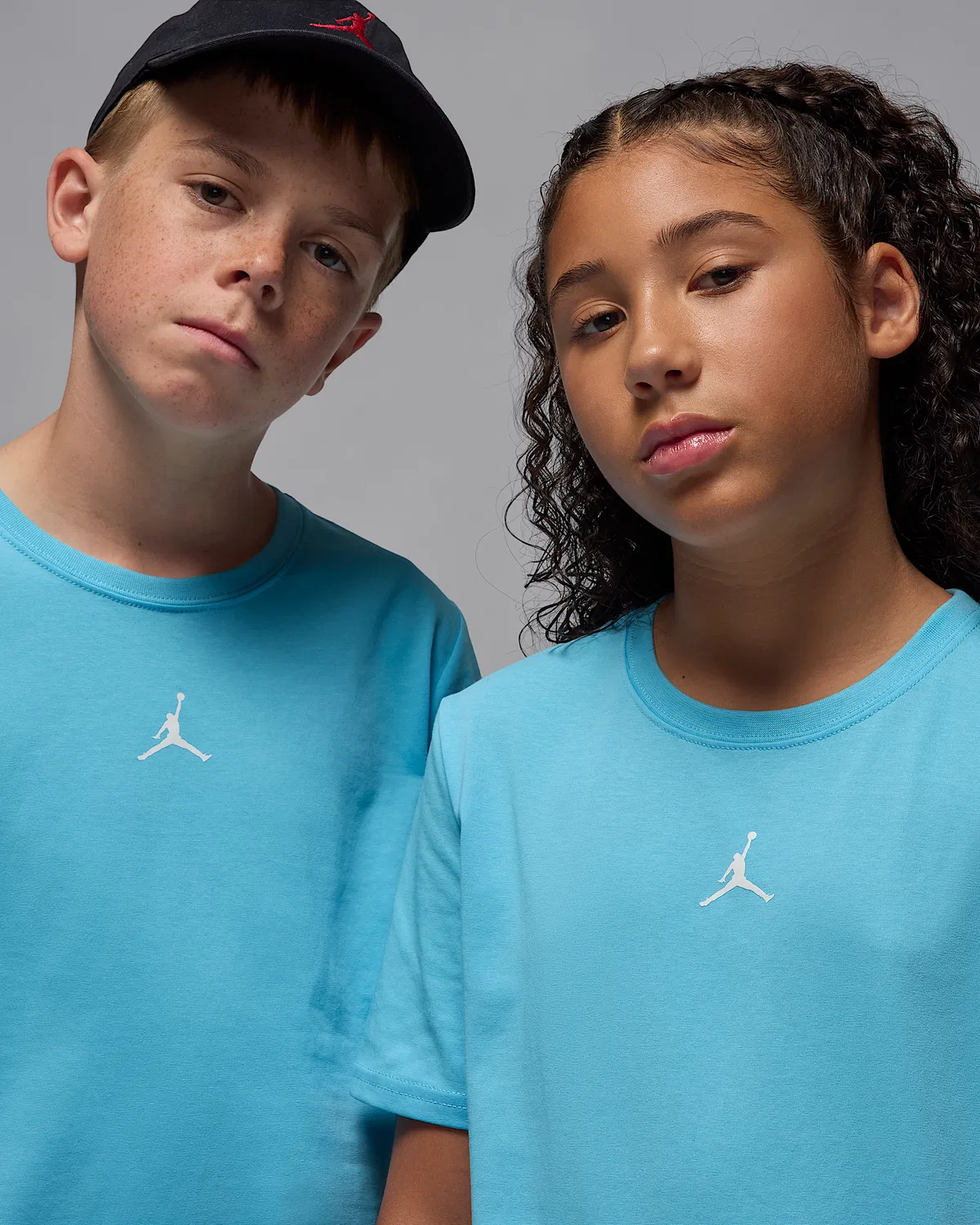 Детская футболка Dri-FIT Core T-Shirt Jordan Sport, Blue Chill — фото 3