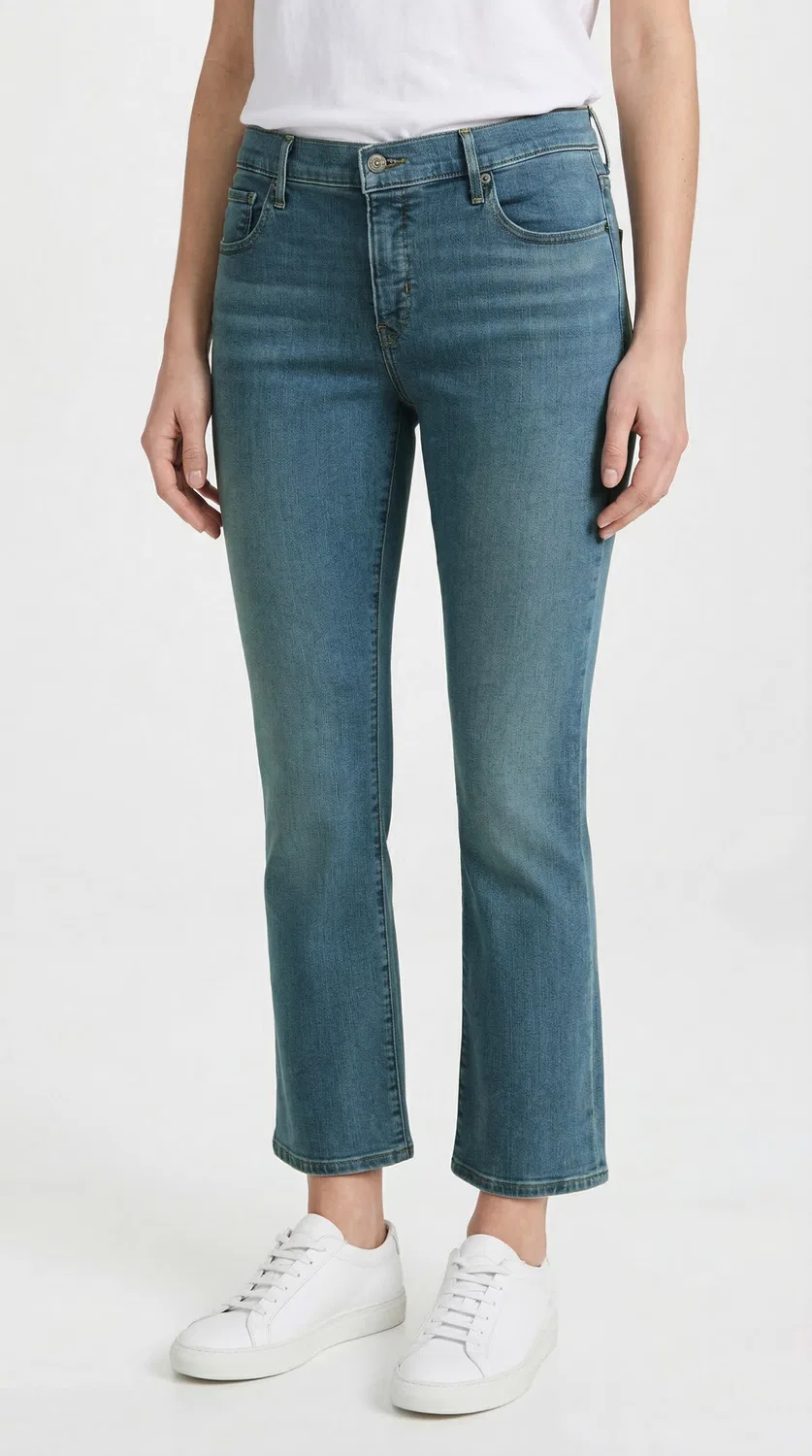 Джинсы-клеш Levi'S Plus, Light Blue — фото 4