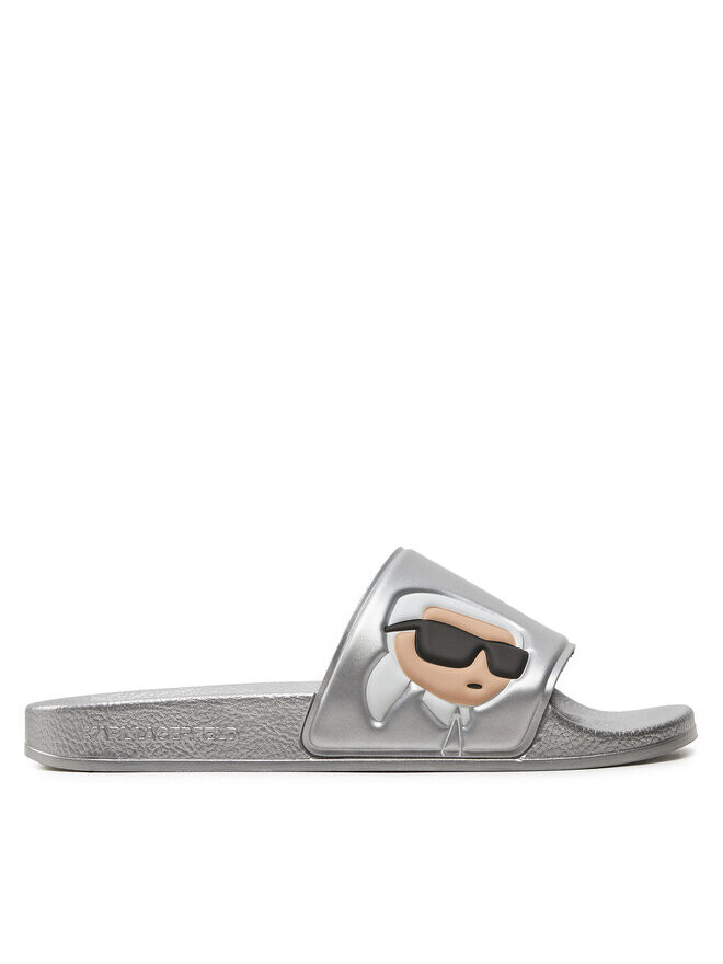 

Шлепанцы KARL LAGERFELD, серебряный
