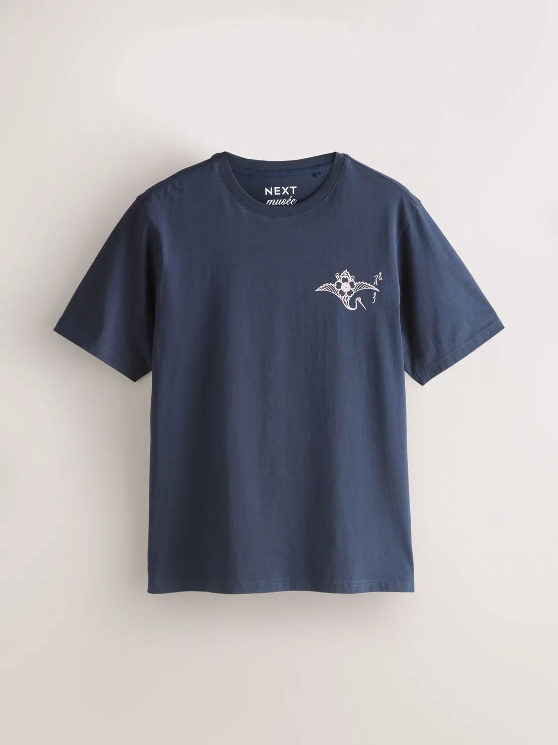 Футболка 'Artist' Next, Navy/White — фото 3