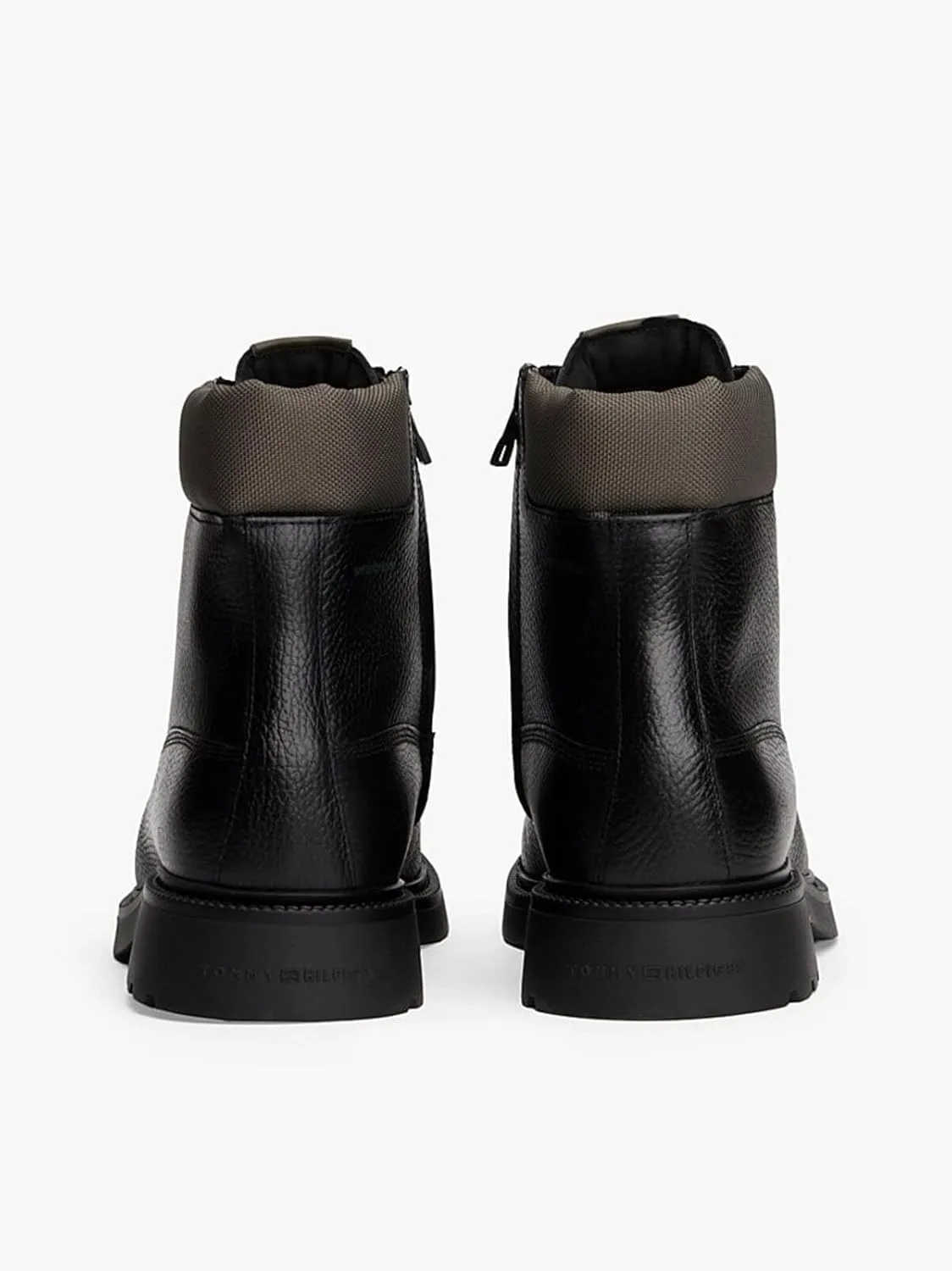 Мужские ботинки Hilfiger Comfort Lwt Wrm Mx Tommy Hilfiger Fm0fm05595Средние ботинки, черный — фото 4