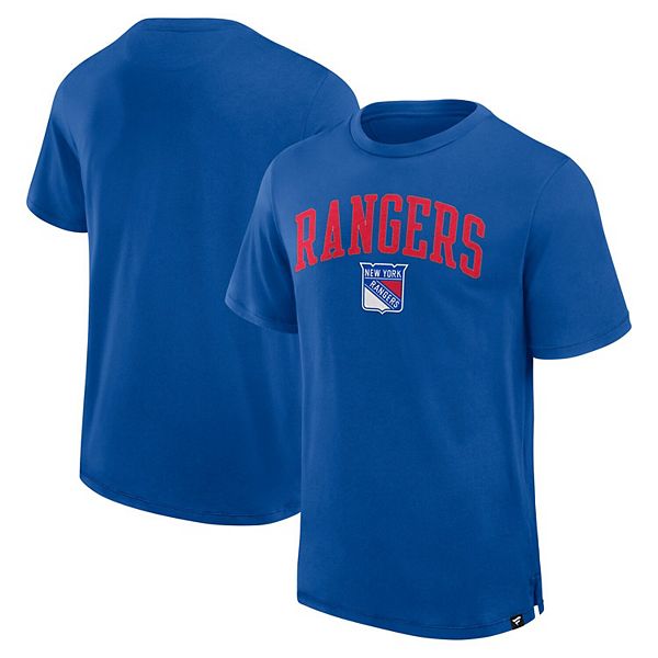 

Мужская футболка royal new york rangers elevated pima Fanatics