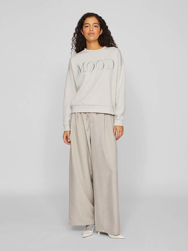 

Толстовка Vila Sweatshirt, бежевый