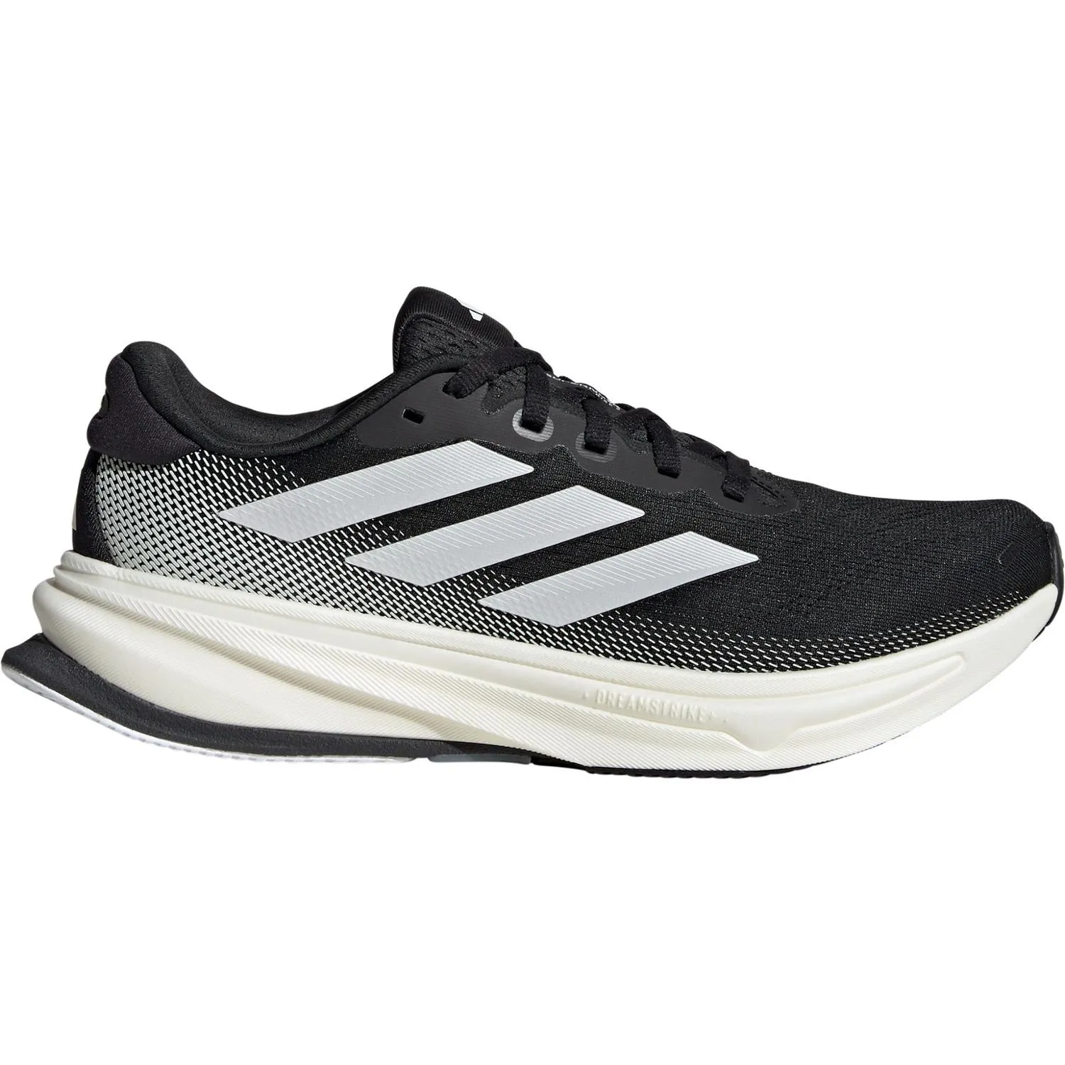 Женские кроссовки Supernova Rise 2 для бега по дороге adidas, Core Black/Zero Met/Crystal