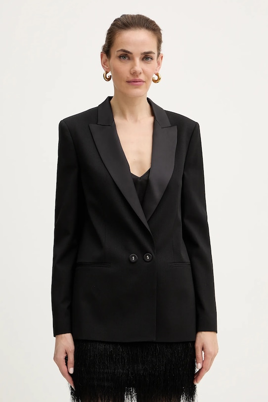 

Куртка из шерсти Twinset, черный