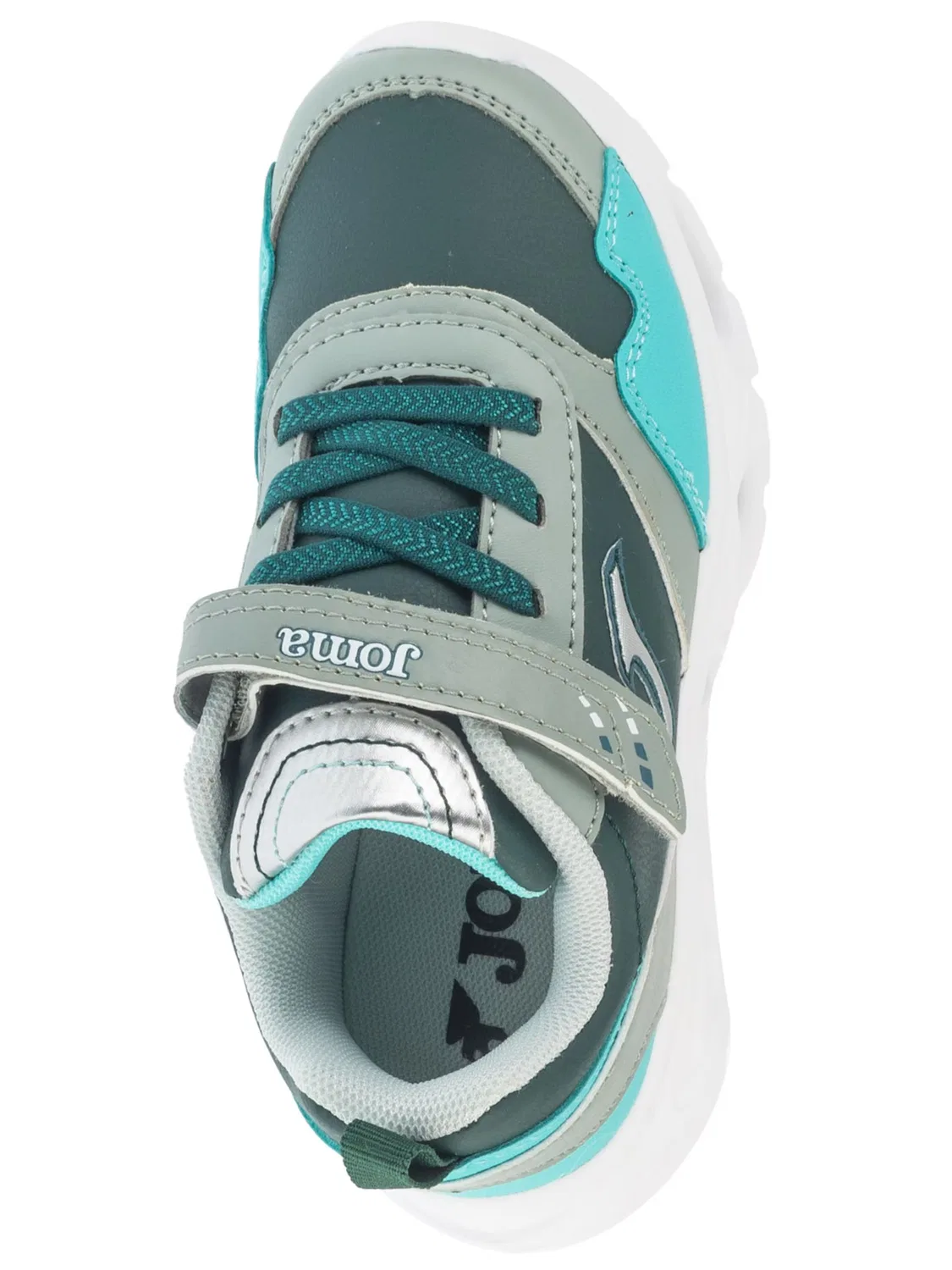 Кроссовки Joma Star Jr 25 JSTARW зеленого цвета — фото 4