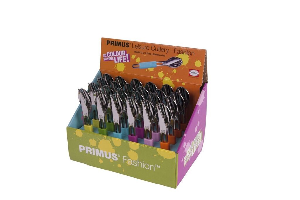 

Набор столовых приборов Primus "Fashion Colour", 24 предмета, разные цвета