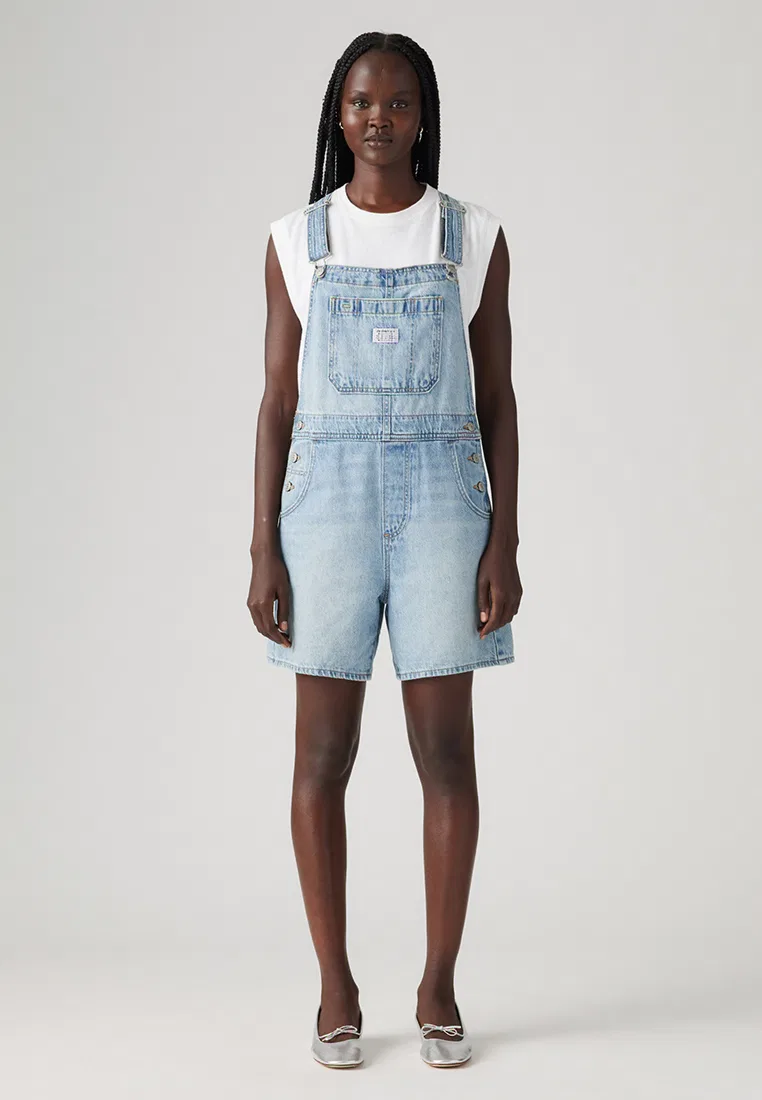 Комбинезон, джинсовый, Levi's, мультиколор