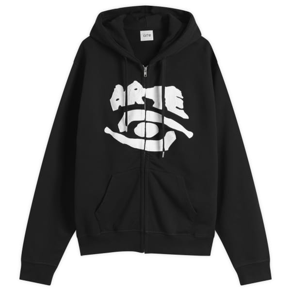 

Толстовка с капюшоном и застежкой-молнией спереди Arte, черный