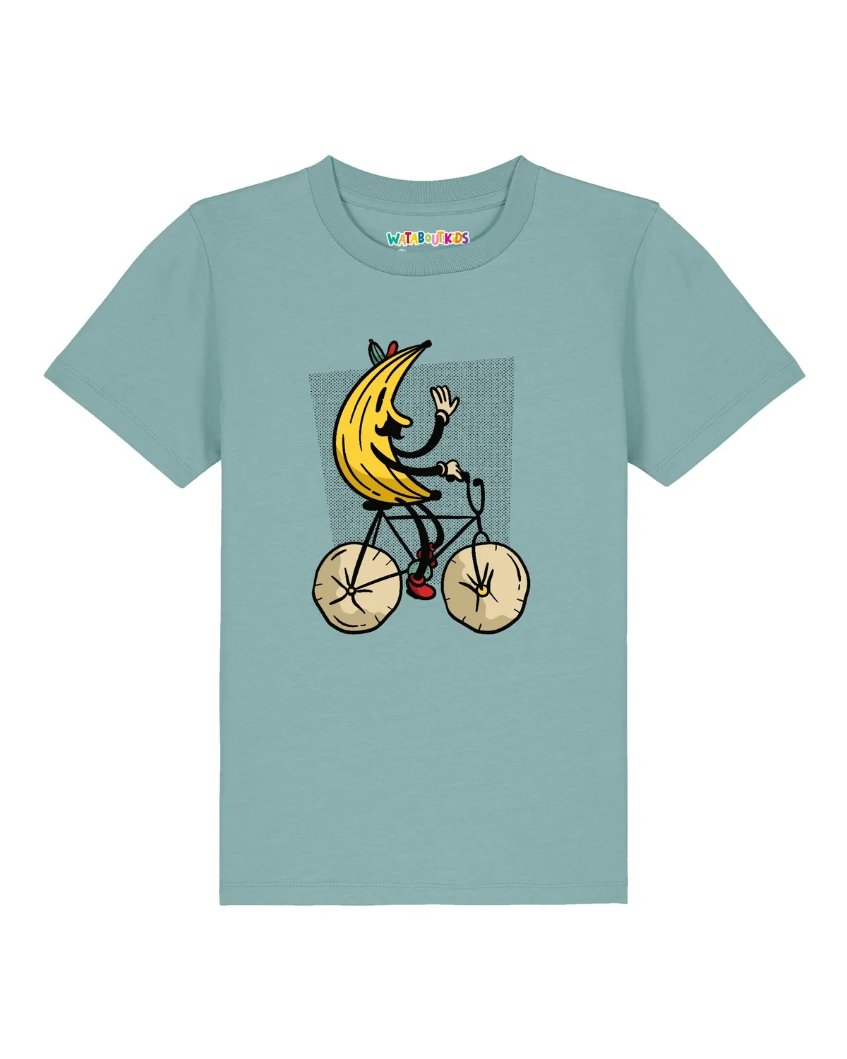Футболка 'Banana Rider' Watabout.Kids, Emerald