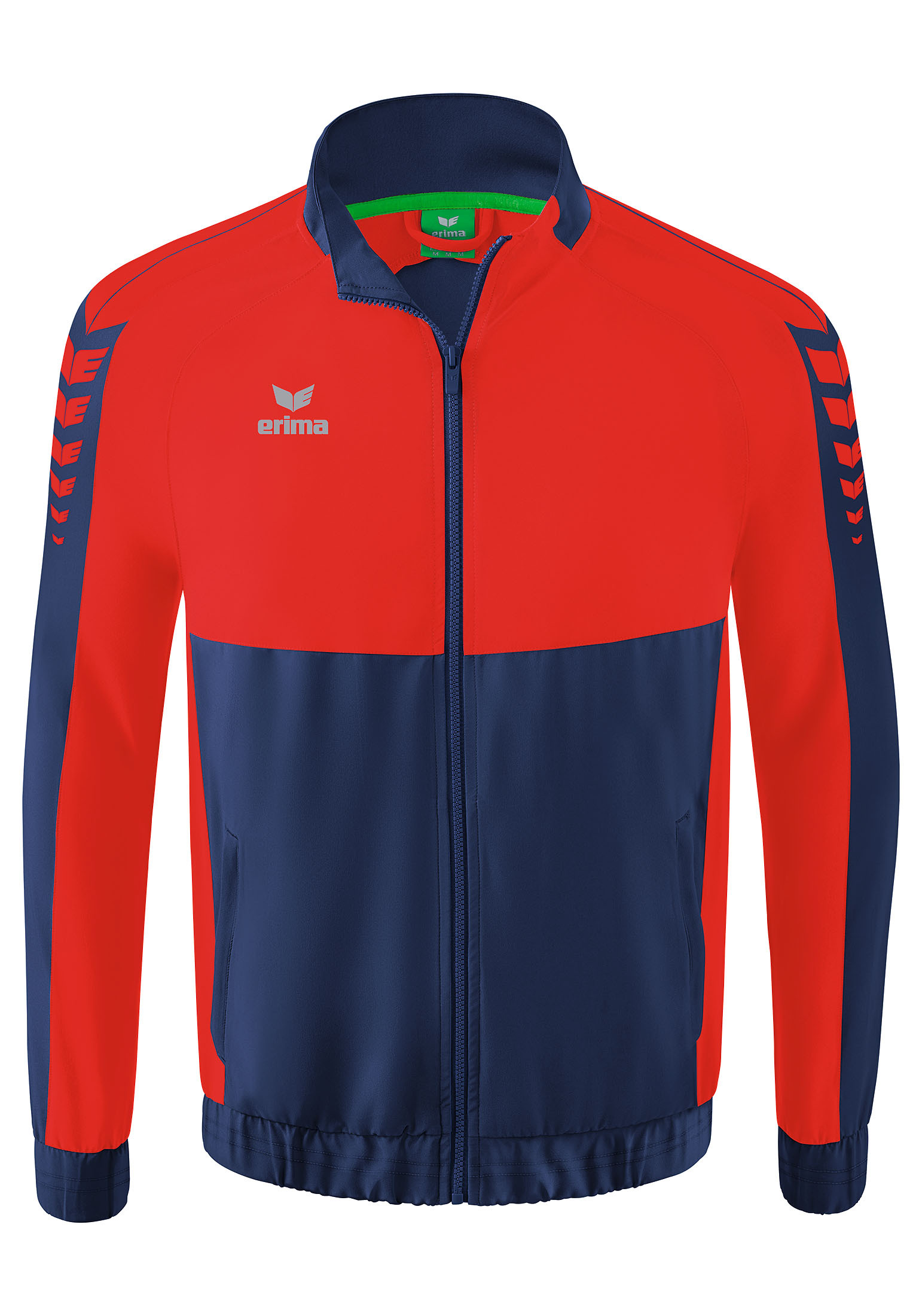 

Спортивная куртка erima Six Wings Präsentationsjacke, цвет new navy/rot