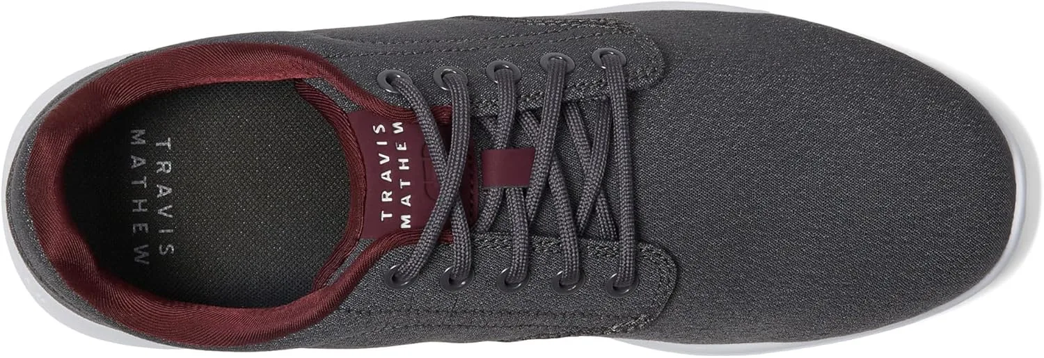 Мужские плетеные кроссовки TravisMathew The Daily 2.0, светло-серый — фото 2